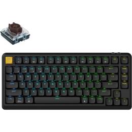 Клавиатура Keychron J1 82 Key K Pro Brown Switch RGB Black (J1-H3-UA)