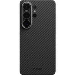 Чехол Pitaka Samsung Galaxy S26 Ultra Edge Case Aaron Button 600D Twill Black/Grey (KS2601U)