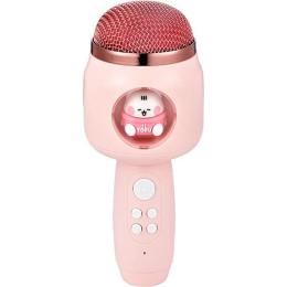 Мікрофон з караоке PRC Animals Pink