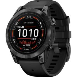 Смарт-годинник Garmin Epix Pro (Gen 2) Standard Edition 47mm Slate Gray with Black Band (010-02803-00)