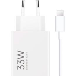 Мережевий зарядний пристрій Xiaomi Mi 33W Charging Combo + Cable USB-A - USB-C White (BHR9956EU)