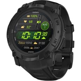 Смарт-годинник Garmin Instinct 3 50mm AMOLED Tactical Edition Black with Black Band (010-03020-50)