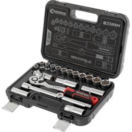 Набір торцевих головок із тріскачкою Intertool ET-8020 20шт