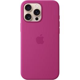 Чохол Silicone Case with MagSafe для Apple iPhone 16 Pro Max Fuchsia AAA