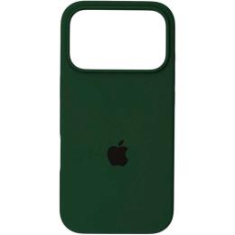 Чехол Silicone Case для Apple iPhone 17 Pro Dark Green AA