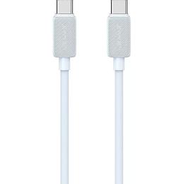 Кабель Usams US-SJ691 USB-C to USB-C 60W 1m Blue (SJ691USB03)