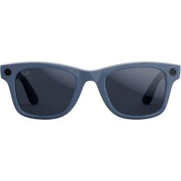 Смарт-очки Ray-Ban Meta Wayfarer Gen 2 Standard Shiny Cosmic Blue/Clear Sapphire (RW4012 6628/MF 50-23)