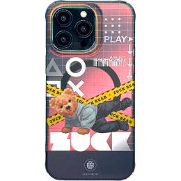 Чохол Zuck Bear New York Never Sleeps MagSafe Case для Apple iPhone 15 Pro Queens Spark