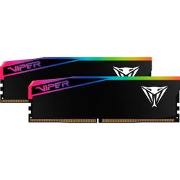 Модуль памяти DDR5 Patriot Viper Elite 5 Ultra RGB 2x16GB 6400MHz Matte Black (VEUR532G6432K)