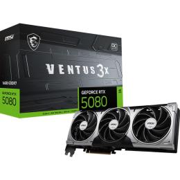 Відеокарта MSI GeForce RTX 5080 16G VENTUS 3X OC (G5080-16V3C) UA