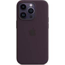 Чохол Silicone Case with MagSafe для Apple iPhone 14 Pro Max Elderberry ААА