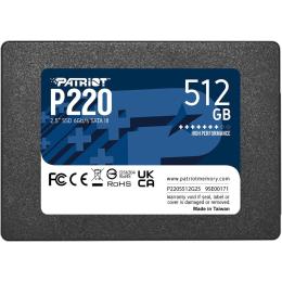 SSD накопичувач Patriot P220 512GB (P220S512G25)