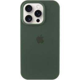 Чохол Silicone Case для Apple iPhone 16 Pro Cyprus Green AA