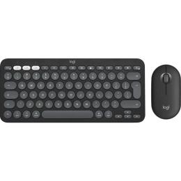 Комплект (клавіатура + миша) Logitech Pebble 2 Combo for Mac Graphite UA (920-012244)