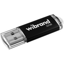 USB флеш-накопитель Wibrand Cougar 32GB USB-A 2.0 Black (WI2.0/CU32P1B)