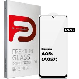 Захисне скло ArmorStandart Full Pro Glass для Samsung A05s Black (ARM71789)