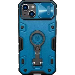 Чохол Nillkin CamShield Armor Pro no logo для Apple iPhone 14 Plus Blue
