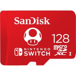 Карта пам'яті SanDisk microSDXC 128GB A1 UHS-I Ultra for Nintendo Switch (SDSQXAO-128G-GNCZN)