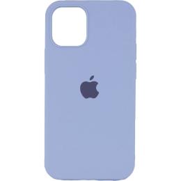 Чохол Silicone Case для Apple iPhone 15 Pro Max Lilac Blue AA