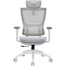 Офісне крісло OfficePro Elegant OC660-W-LG-LG White/Light Gray