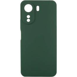 Чохол GETMAN Liquid Silk Full Camera для Redmi 13C / Poco C65 Dark Green