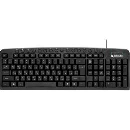 Клавиатура Defender Focus HB-470 UKR USB Black (45471)
