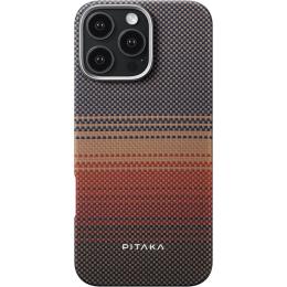 Чохол Pitaka Tactile Woven Case MagEZ для Apple iPhone 16 Pro Sunset (KI1601SU)