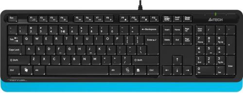 Клавіатура A4Tech Fstyler FK10 (Black/Blue) UA