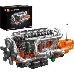 Конструктор Mould King Mking Двигатель и коробка передач Inline-6 Truck (10200)