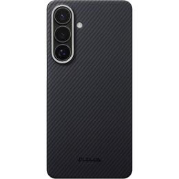 Чехол Pitaka Samsung Galaxy S26 Plus Edge Case Aaron Button 600D Twill Black/Grey (KS2601S)