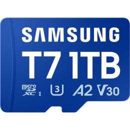 Карта памяти Samsung microSDXC T7 1TB Class 10 UHS-I U3 V30 A2 (MB-MB1T0T/WW)