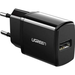 Мережевий зарядний пристрій Ugreen ED011 USB Wall Charger 2.1A Black (50459)