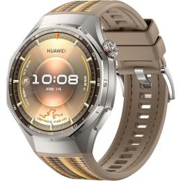 Смарт-годинник Huawei Watch GT 6 Pro 46 mm Brown (Atum-B29W, 55020FTS)