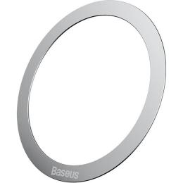 Пластини для автотримачів Baseus Halo Series Magnetic Metal Ring Silver (PCCH000012)