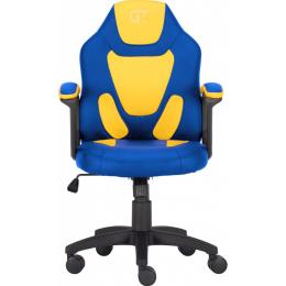 Геймерське дитяче крісло GT Racer X-1414 Blue/Yellow