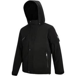 Термокуртка Ninetygo Windproof Anti-Drilling Hooded Down Jacket Size L Black (6941413233019)