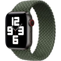 Ремінець Braided Solo Loop Band для Apple Watch 38/40/41mm Inverness Green Size 6 144mm