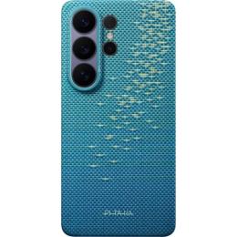 Чехол Pitaka Samsung Galaxy S26 Ultra Edge Case Aaron Button Lucid Blue (KS2607U)