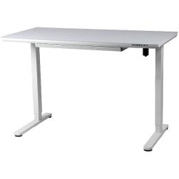 Комп'ютерний ігровий стіл Barsky StandUp White Glass (BST-12new)