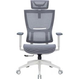 Офісне крісло OfficePro Elegant OC660-W-DG-DG White/Dark Gray