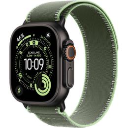 Смарт-часы Apple Watch Ultra 3 49mm Black Titanium Case with Green/Neon Trail Loop S/M (MF254+MG9N4)