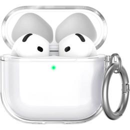 Чохол AhaStyle Transparent TPU Silicone Case для AirPods 4 Clear