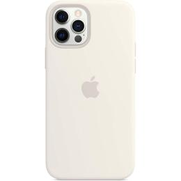 Чохол Silicone Case з MagSafe для Apple iPhone 12/12 Pro (White) ААА