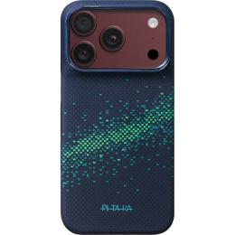 Чехол Pitaka Edge PitaTap для Apple iPhone 18 Pro Nearfield Blue (KI1805P)