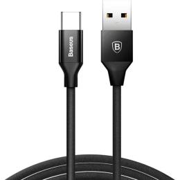 Кабель Baseus Yiven Series Fast Charging microUSB 2A 1m (CAMYW-A01) Black