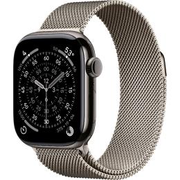 Смарт-часы Apple Watch Series 11 GPS + Cellular 42mm Natural Titanium Case with Natural Milanese Loop (MF8P4)