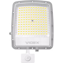 Светодиодный прожектор Videx F5 100W с датчиком движения и освещенности White (VL-F5-100CW-S)