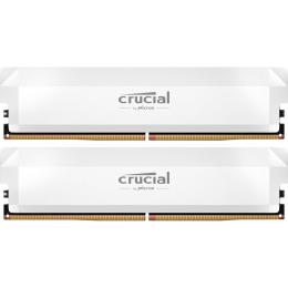 Модуль памяти DDR5 Crucial 2x16GB 6000MHz Pro OC White (CP2K16G60C36U5W)