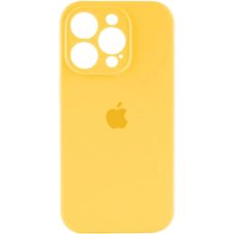 Чохол Silicone Case Camera Protect для Apple iPhone 16 Pro Max Sunny Yellow AA