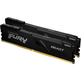 Модуль пам'яті DDR4 Kingston FURY Beast 2x8GB 3600MHz (KF436C17BBK2/16)